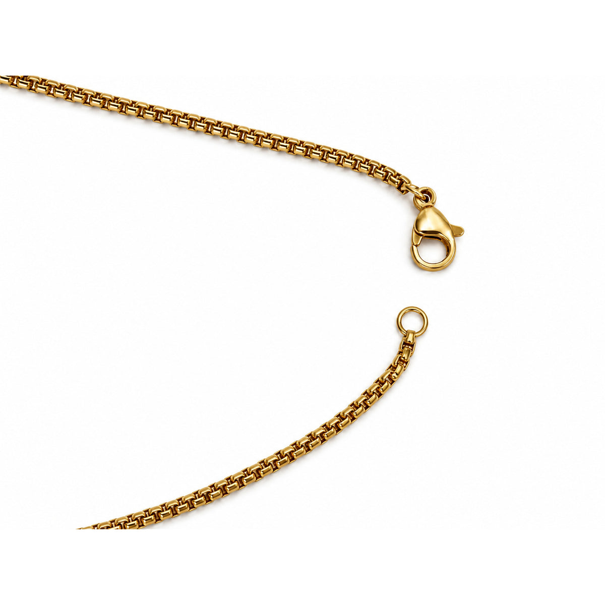 Vintage Cross Necklace – Gold Tone