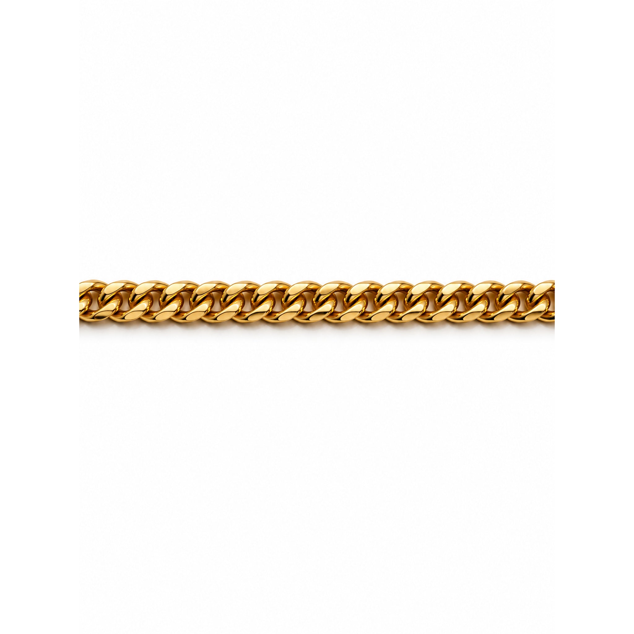 Cuban Link Necklace – Gold Tone